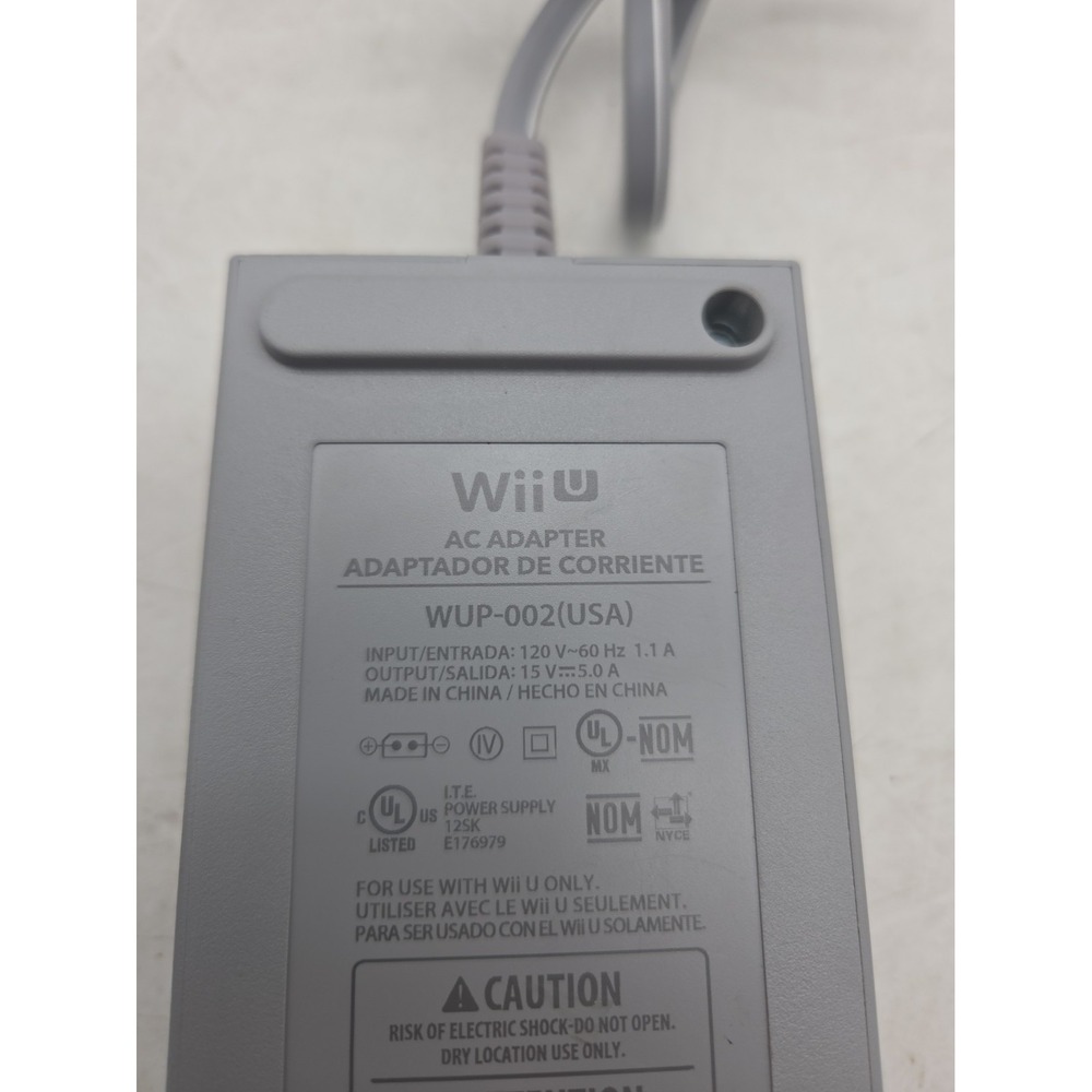 Nintendo WUP-002 AC Power Adapter for Wii U Console OEM - TESTED WORKING - Picture 5 of 5